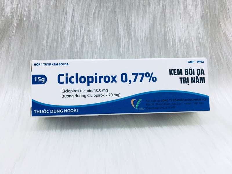 Ciclopirox được các chuyên gia y tế đánh giá cao về độ hiệu quả